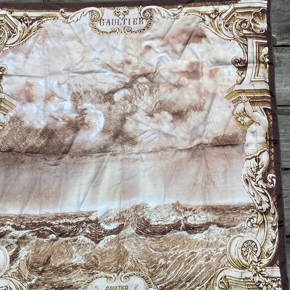 Vintage Jean Paul Gaultier Foulard Divine Renaissance Scarf - Picture 3 of 11